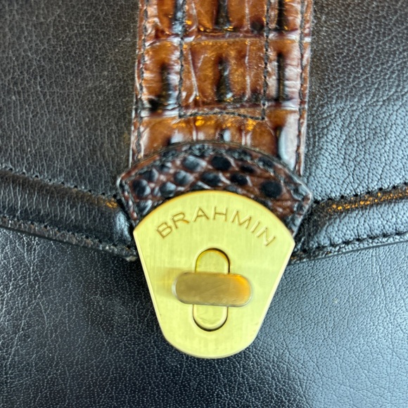 Brahmin Julia rose black lady Tuscan. NWT - Picture 5 of 9